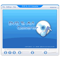 DVD to AVI Converter software image